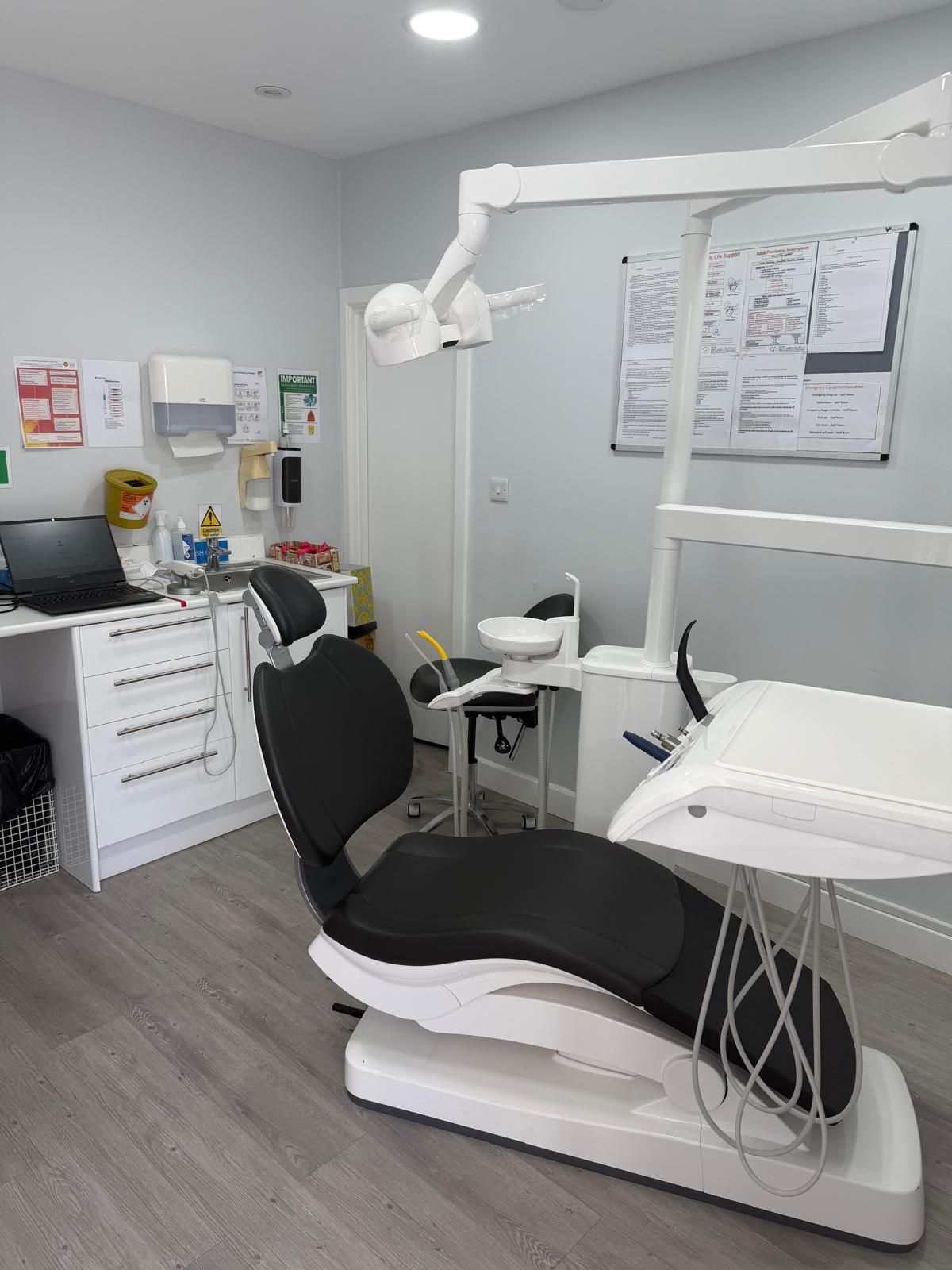 Vestadent treatment room in Kingsbury, London
